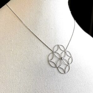 Giallo 18k White Gold Necklace